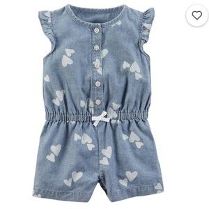 🌺Carter’s Denim Romper Size 18 Months🌺
